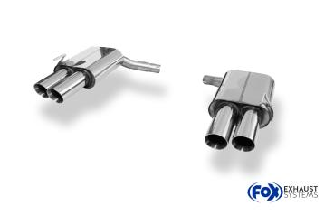 Endschalldämpfer rechts/links - 2x90 Typ 25 rechts/links passend für: Ford Explorer